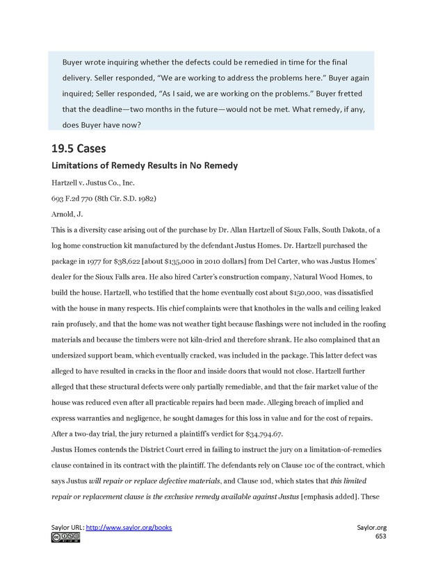 Business Law and the Legal Environment - Page 653